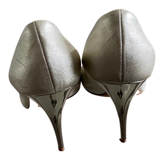 Giuseppe Zanotti White Wedding Evening Shoes Heels - Picture 8 of 9